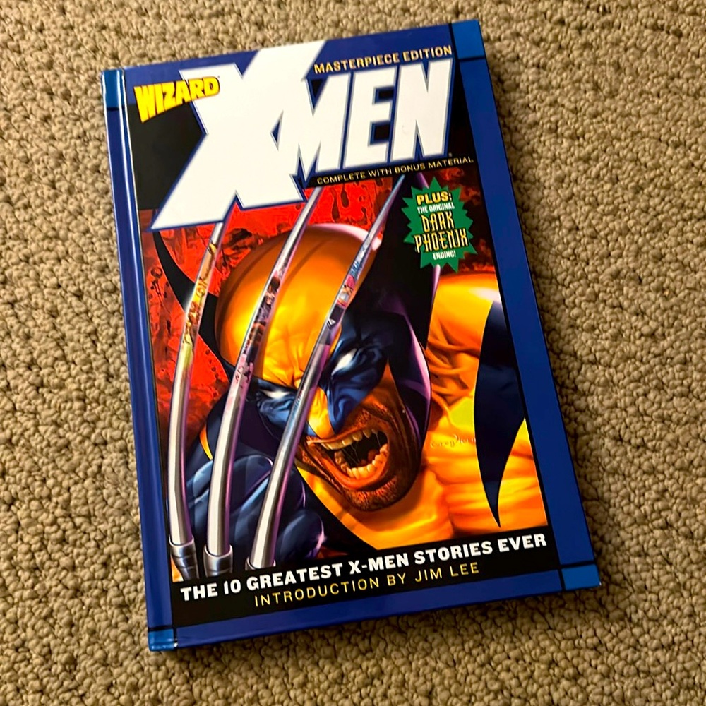 Wizard X-Men Masterpiece Edition Hardcover - Collectible!